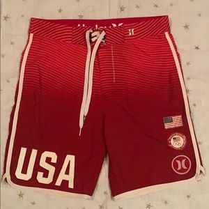 Phantom USA Olympic Team Swimwear Board Short